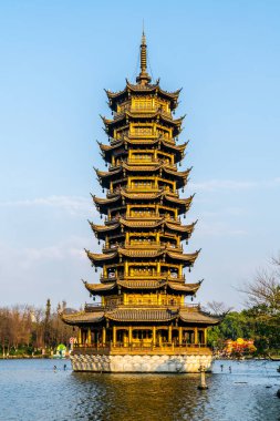 Antik Çin pagoda mimarisi 