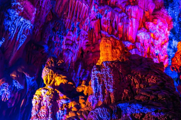 Reed Flute Rock Scenic Spot Guilin Guangxi China — Stock Photo, Image