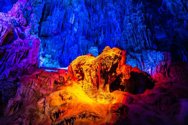 Reed Flute Rock Scenic Spot Guilin Guangxi China — Stock Photo, Image