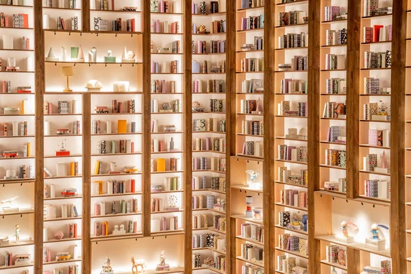 Books Shelf — Stock Photo, Image