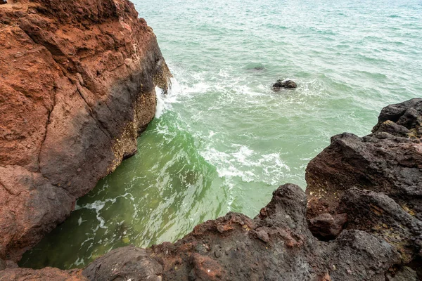 Pláž Ostrově Weizhou Beihai Guangxi Čína — Stock fotografie