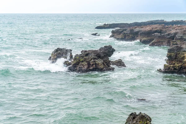 Pláž Ostrově Weizhou Beihai Guangxi Čína — Stock fotografie