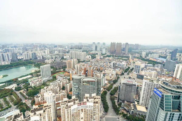 Aerial View Nanning Guangxi Province China — Stock Photo, Image