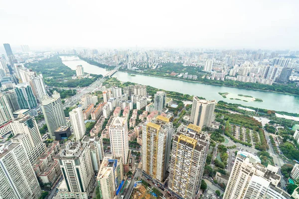 Aerial View Nanning Guangxi Province China — Stock Photo, Image