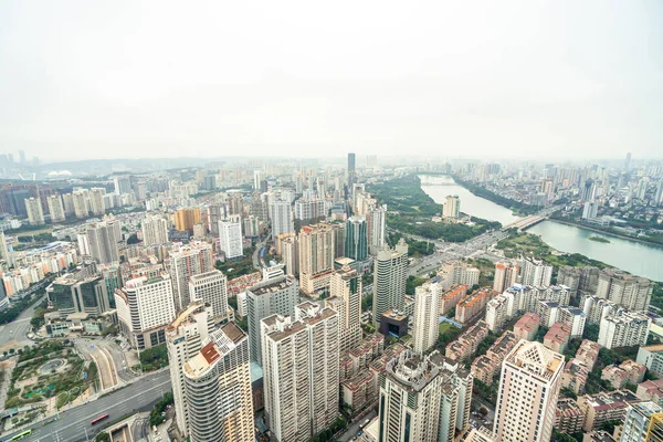 Aerial View Nanning Guangxi Province China — Stock Photo, Image