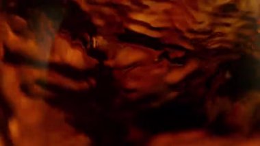 Sallanan Rom Arkaplanının Süper Yavaş Çekimi, 1000fps 'de. Yüksek Hız Sinema Kamerası, 4K.