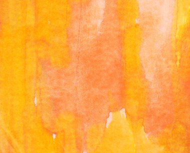 Sarı suluboya desen