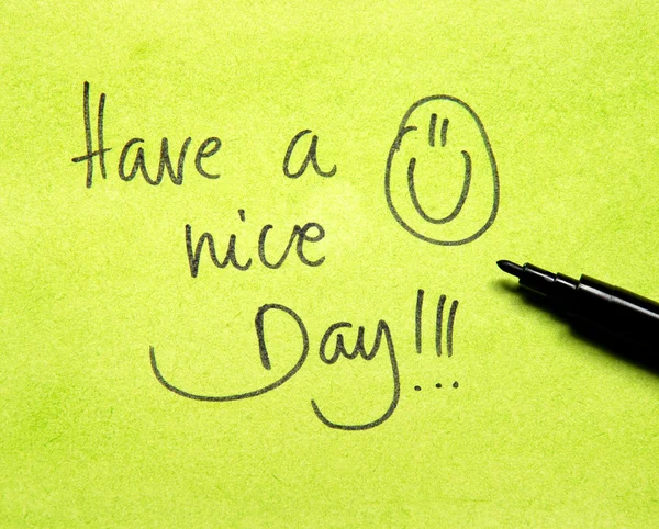 Have a nice day — Stock Photo, Image