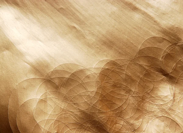 Golden crumpled surface — Stock Photo, Image