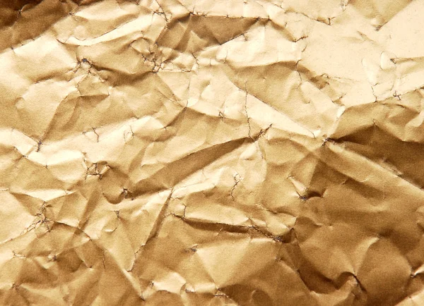 Gouden verfrommeld oppervlak — Stockfoto