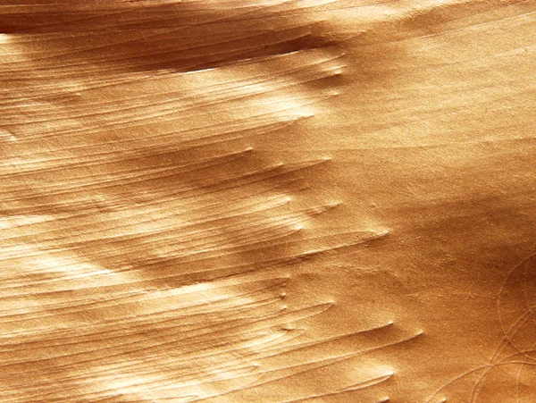 Gouden verfrommeld oppervlak — Stockfoto