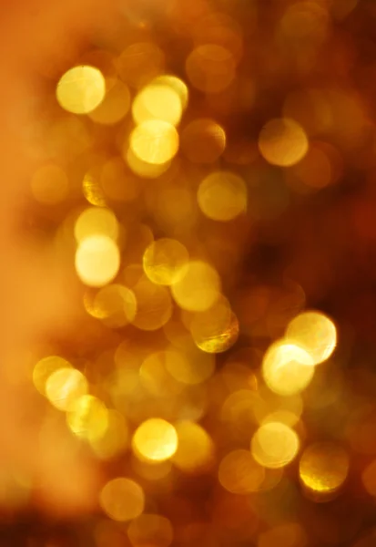 Yellow Christmas lights — Stock Photo, Image