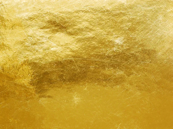 Superficie graffiata oro — Foto Stock