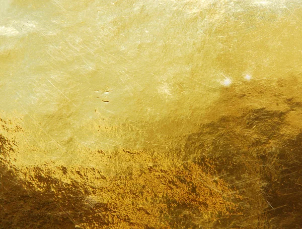 Golden scratched surface — Stock Photo, Image