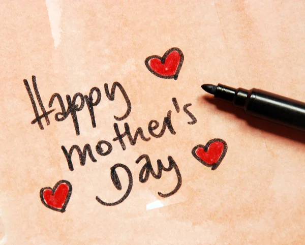 Happy mothers day card — Stock Photo, Image