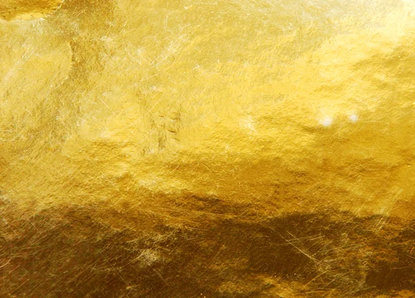 Superficie graffiata oro — Foto Stock