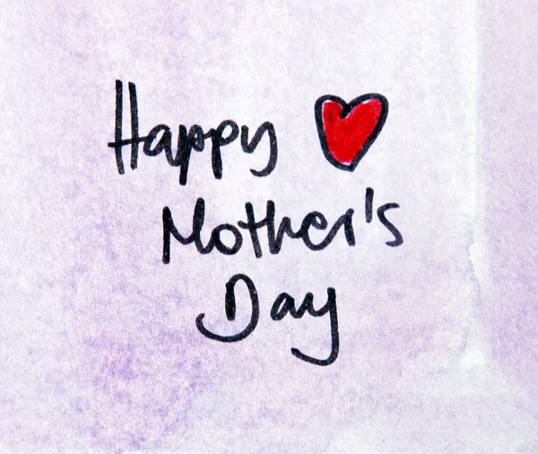 Happy mothers day card — Stock Photo, Image