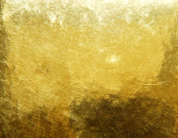 Golden scratched surface — Stock Photo, Image