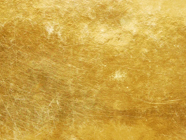 Golden scratched surface — Stock Photo, Image