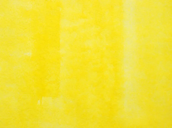 Leuchtend gelbe Aquarelle — Stockfoto
