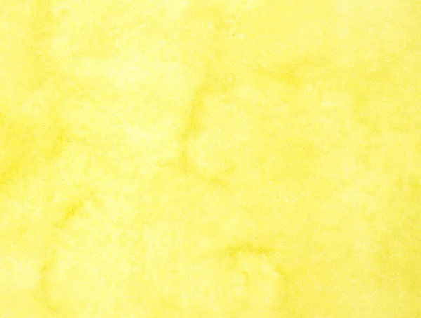 Bright yellow watercolor — Stock Photo, Image