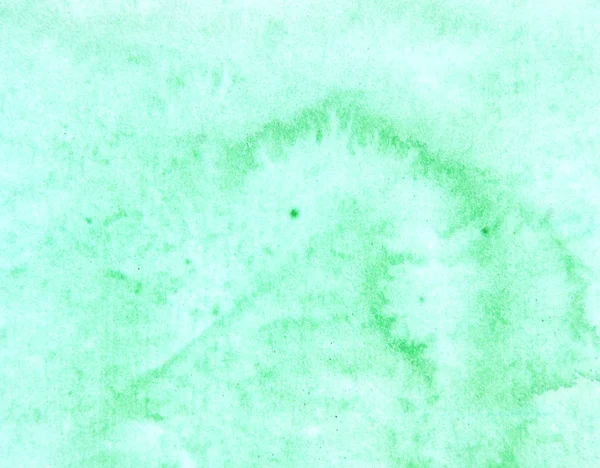 Parlak yeşil suluboya — Stok fotoğraf