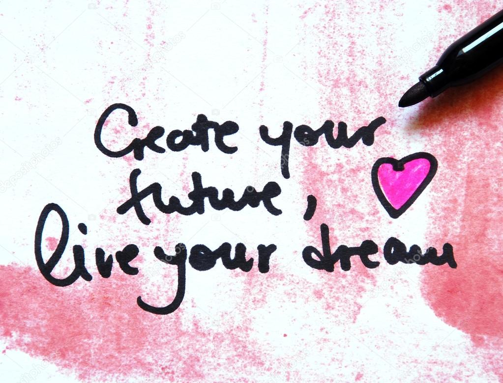 Create your future message
