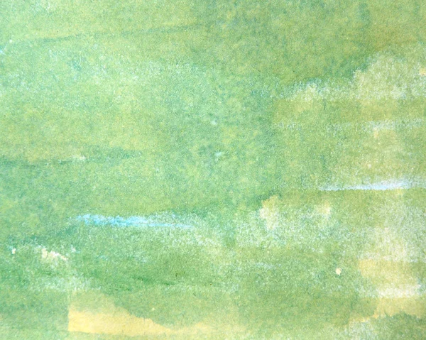 Fond aquarelle vert — Photo