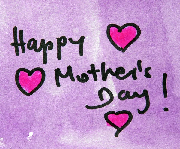 Cartão Feliz Dia das Mães — Fotografia de Stock