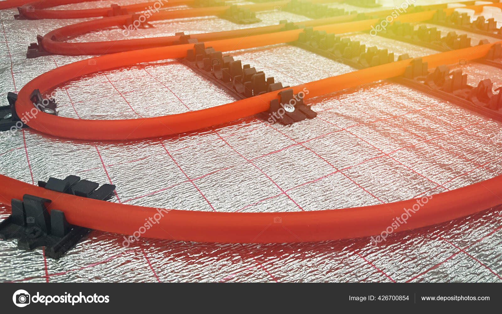 Underfloor Heating Pipe Installation Engineering Systems Building Lens