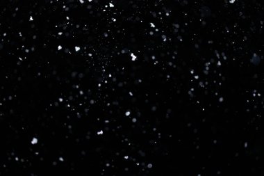 ps 'deki harmanlama modları için siyah zemine gerçek kar yağıyor. Ver 10 - bulanık birkaç kar tanesi.