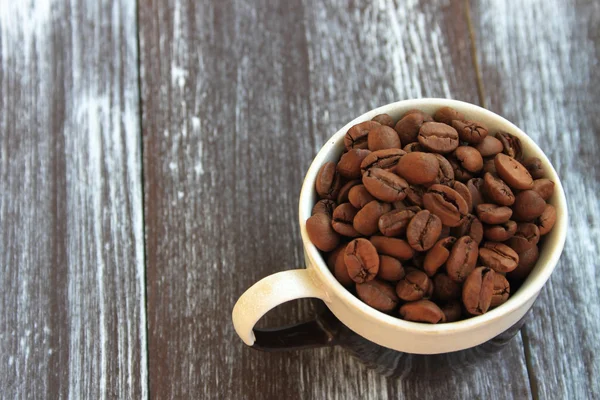 Chicchi di caffè torrefatto — Foto Stock