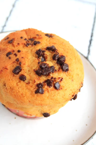 Muffin aux pépites de chocolat — Photo