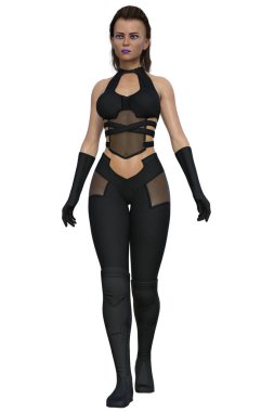 kadın savaşçı kadın 3D karakter oluşturucu