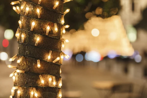 Hintergrund weihnachtliche Atmosphäre Stockbild