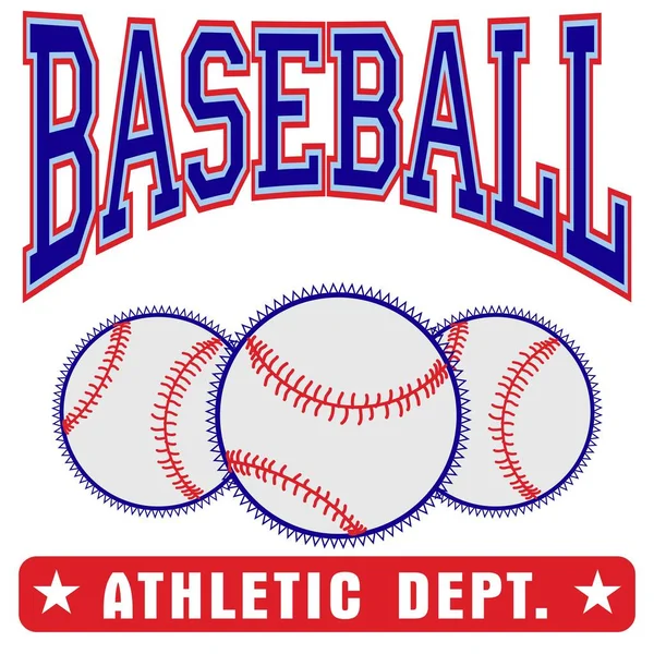 Diseño Gráfico Camiseta Vintage Sello Impresión Grange Emblema Tipografía Béisbol — Vector de stock