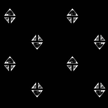 Moda ya da diğer ürünler için renk ve arkaplan içeren resimleme desenli kafatası pateni