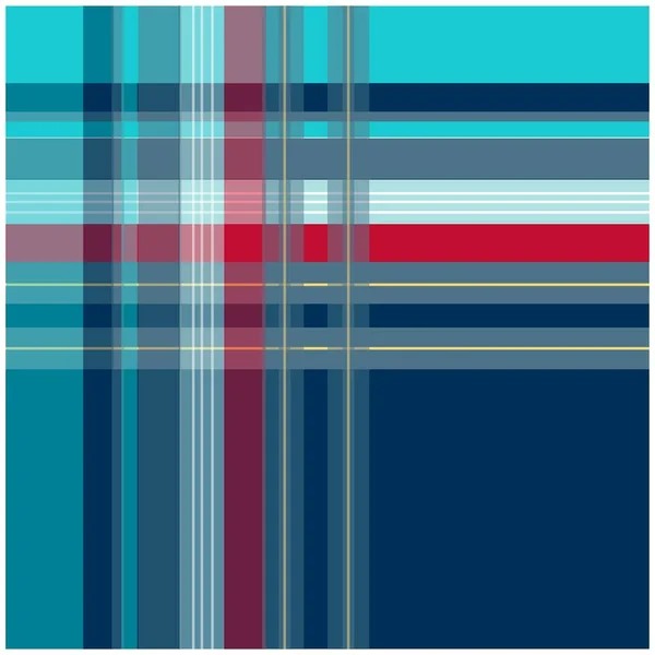 Classic Plaid Tartan Vector Pattern Stampa Camicie Tessuti Tessuti Moda — Vettoriale Stock