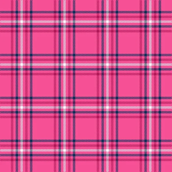 Classic Plaid Tartan Vector Pattern Stampa Camicie Tessuti Tessuti Moda — Vettoriale Stock