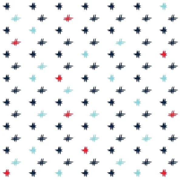 Illustrationsvektor Geometrisches Muster Mit Farben Und Hintergrund Für Mode Oder — Stockvektor