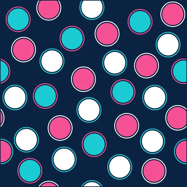 Illustration Pattern Abstract Circles Background Fashion Design Other Products — Wektor stockowy