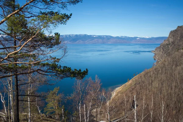 Majestoso lago o Baikal — Fotografia de Stock