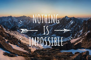 Yazıt Dağları nın arka planda motivasyon