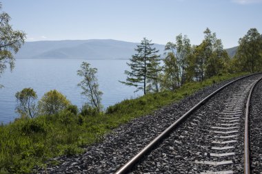 Demiryolu güzel manzara