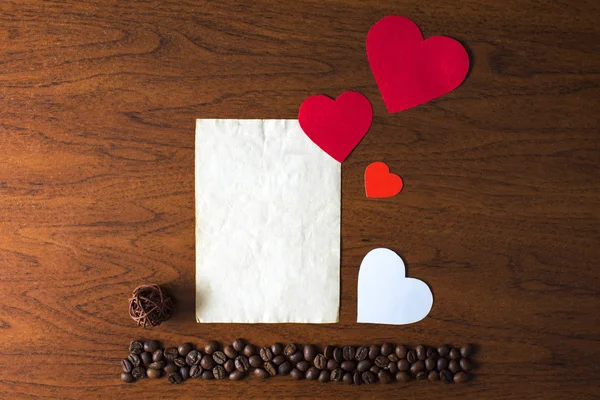 Caffè e San Valentino — Foto Stock