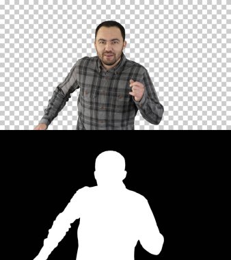 Yakışıklı adam yürür, şarkı söyler ve dans eder, Alpha Ch