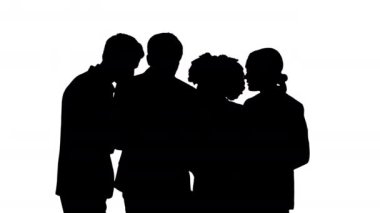 Siluet İş Ekibi proje üzerinde tartışıyorlar.