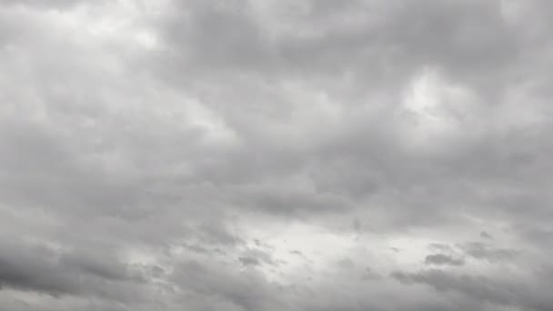 Timelapse of the cloudy sky — Stock Video