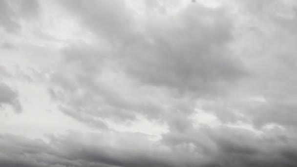 Timelapse of the cloudy sky — Stock Video