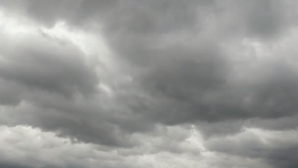 Timelapse of the cloudy sky — Stock Video